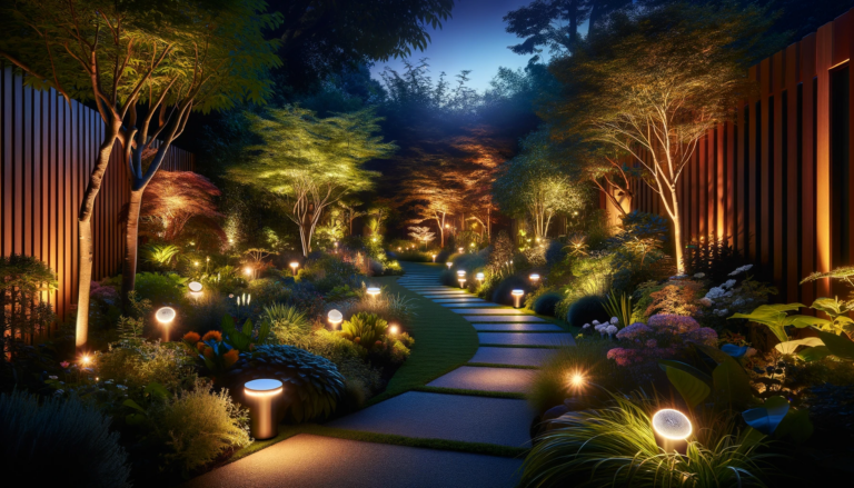 garden lighting automation