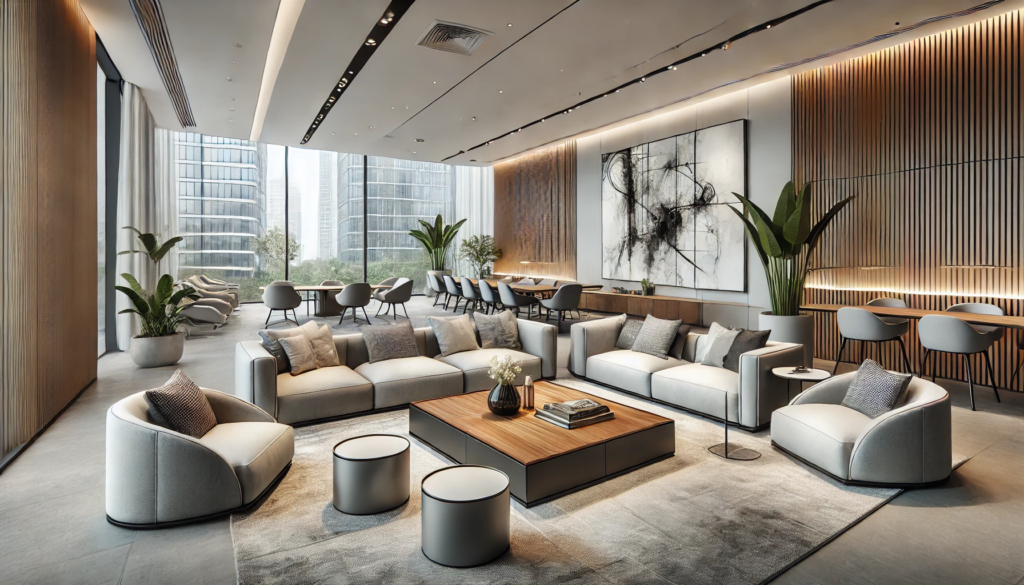 modern office lounge