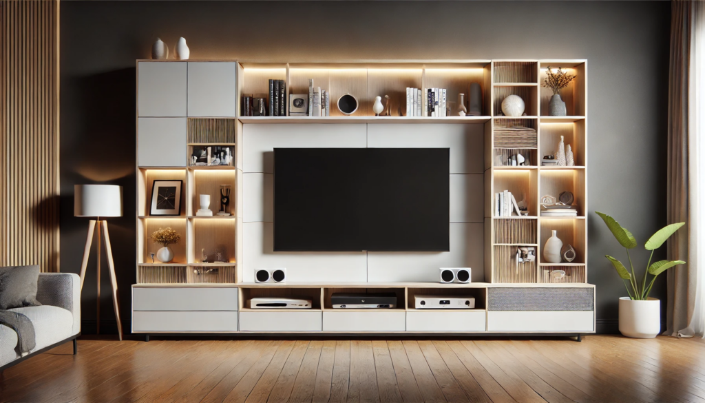 ENTERTAINMENT WALL CENTER UNIT