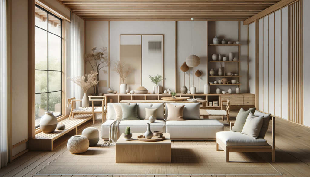 japandi style living room